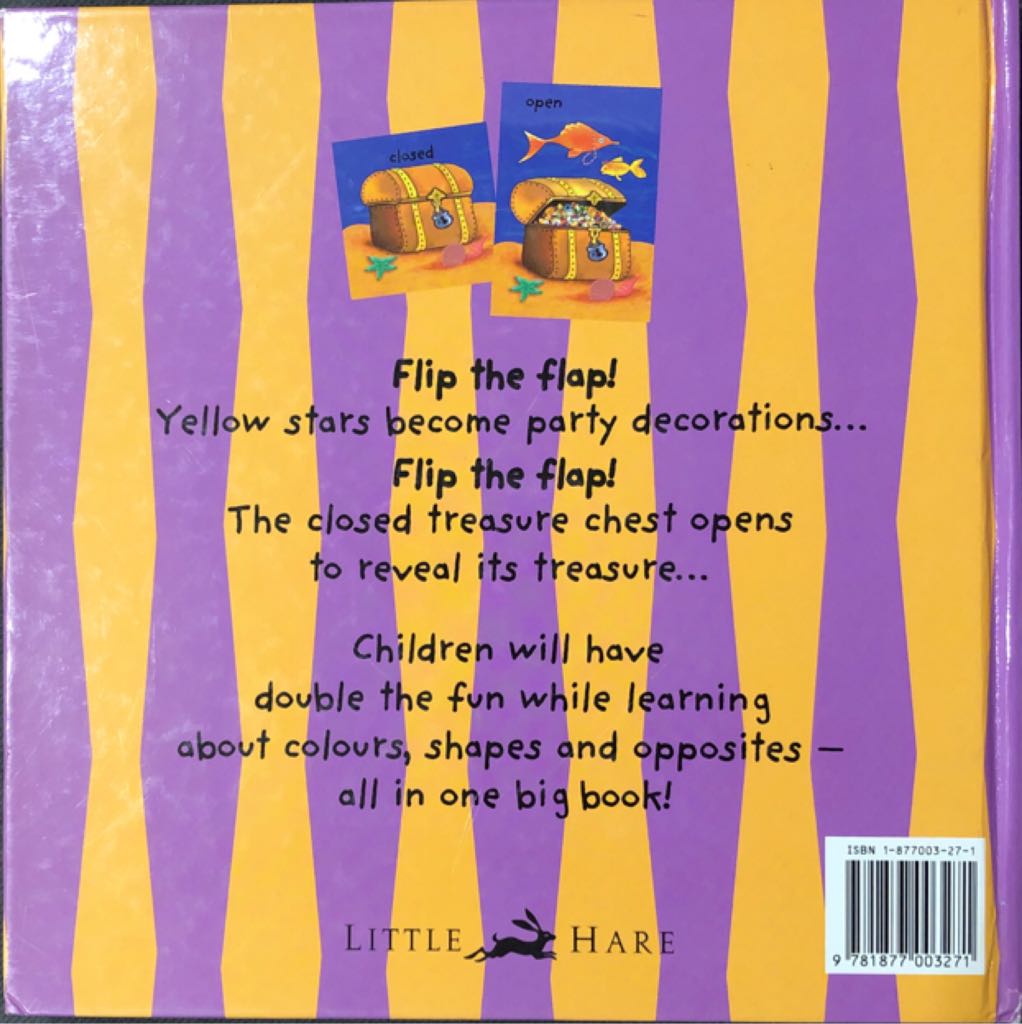 Double Delight - The Big Book Of Colour, Shapes & Opposites - Mary Novick (Little Hare Books - Hardcover) book collectible [Barcode 9781877003271] - Main Image 2