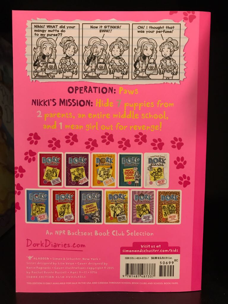 Dork Diaries: Takes From A Not-so-perfect Pet Sitter - (R1) Rachel Renee Russell (- Paperback) book collectible [Barcode 9781481487337] - Main Image 2