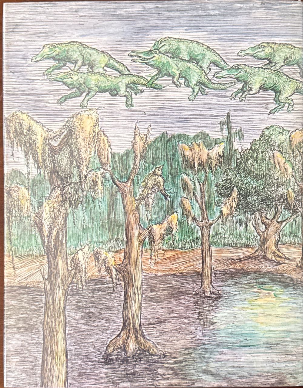 Cajun Night Before Christmas - Trosclair (Pelican Publishing Company - Hardcover) book collectible [Barcode 9780882890029] - Main Image 2