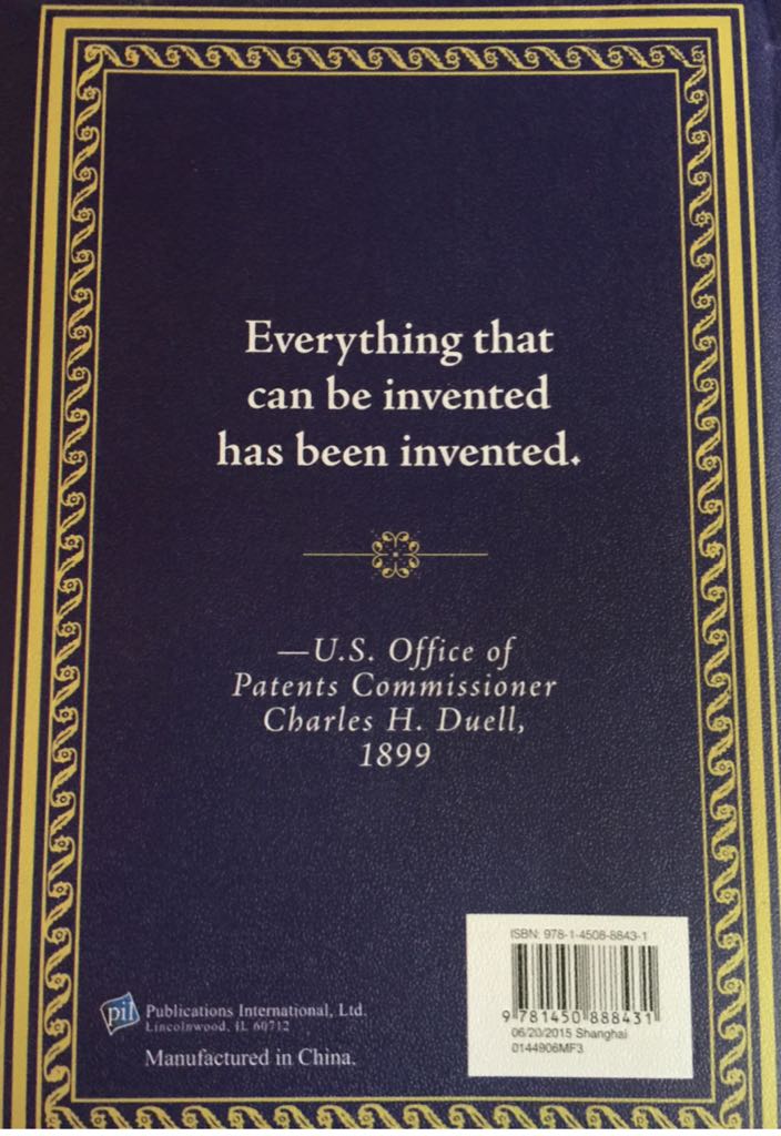 The Book Of Incredible Information - Louis Weber (CEO) (Publications International, Ltd - Hardcover) book collectible [Barcode 9781450888431] - Main Image 2