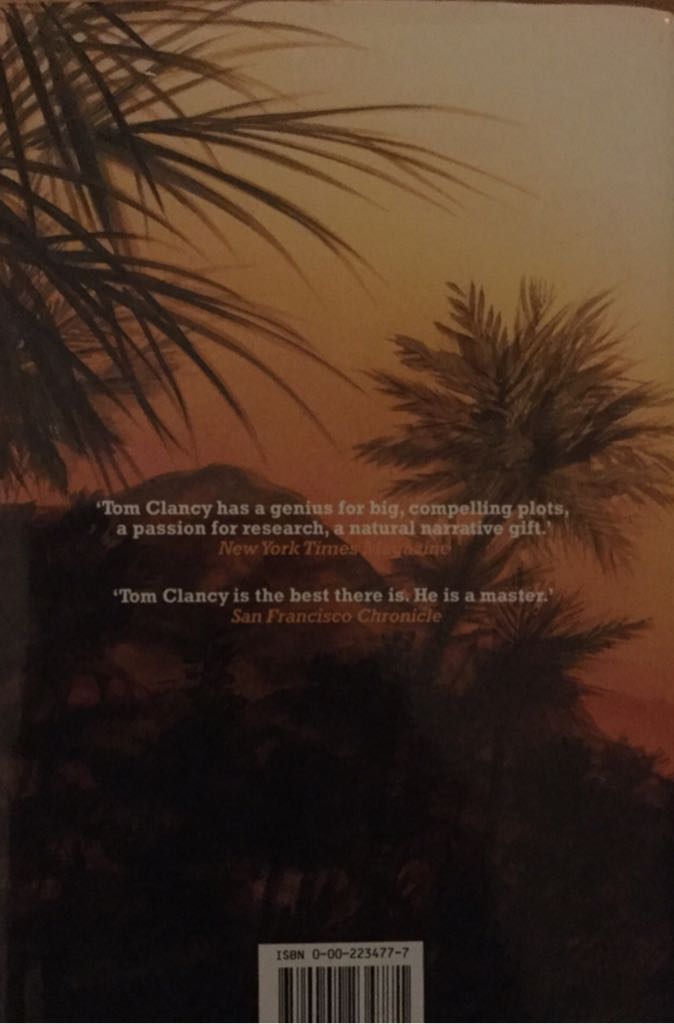 4-Clear And Present Danger : Jack Ryan✅ - Tom Clancy (HarperCollins) book collectible [Barcode 9780002234771] - Main Image 2