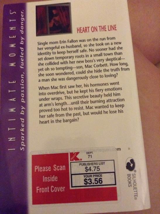 Run To Me - Christy Reece (Silhouette Intimate Moments - Paperback) book collectible - Main Image 2