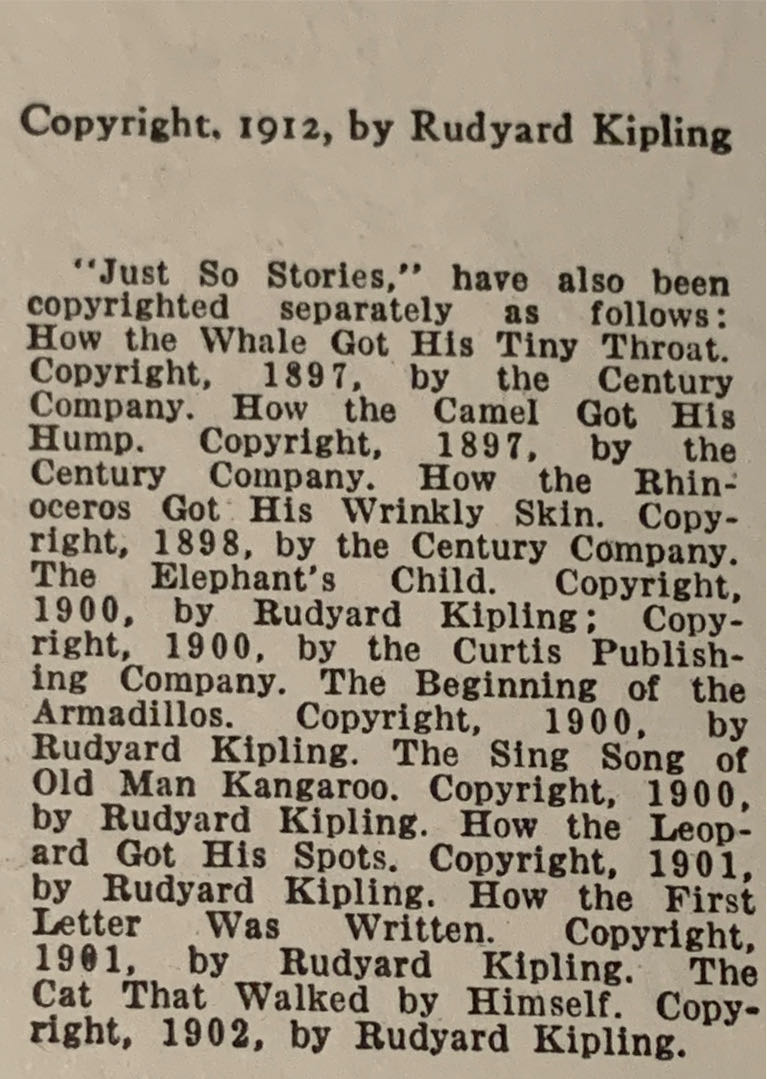 Just So Stories - Rudyard Kipling (Doubleday & Company Inc. Garden City, New York - Hardcover) book collectible [Barcode 9780385072250] - Main Image 3