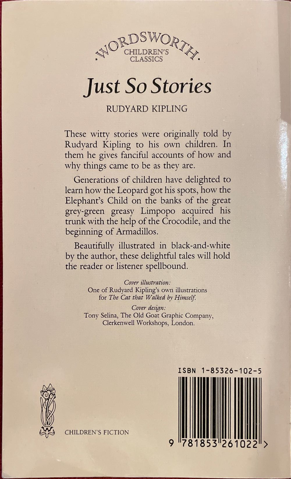 Just So Stories - Rudyard Kipling (Wordsworth Classics - Paperback) book collectible [Barcode 9781853261022] - Main Image 2