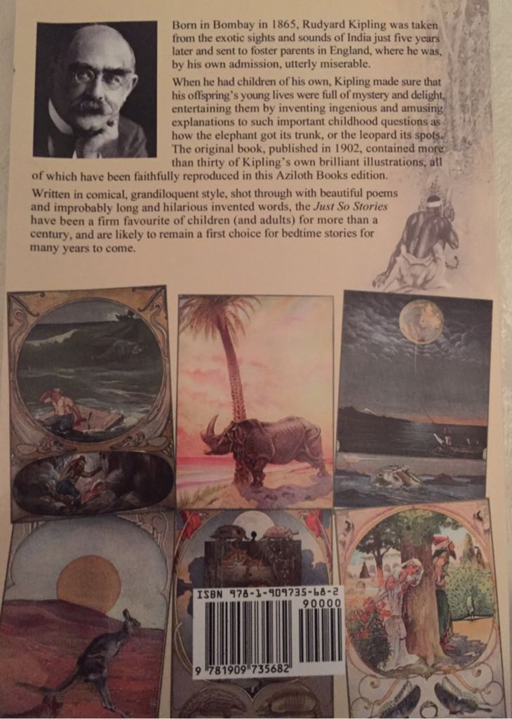 Just So Stories - Rudyard Kipling (Paperback) book collectible [Barcode 9781909735682] - Main Image 2