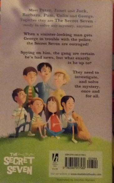 Go Ahead, Secret Seven - Enid Blyton (Hodder Children’s Books) book collectible [Barcode 9780340917589] - Main Image 2