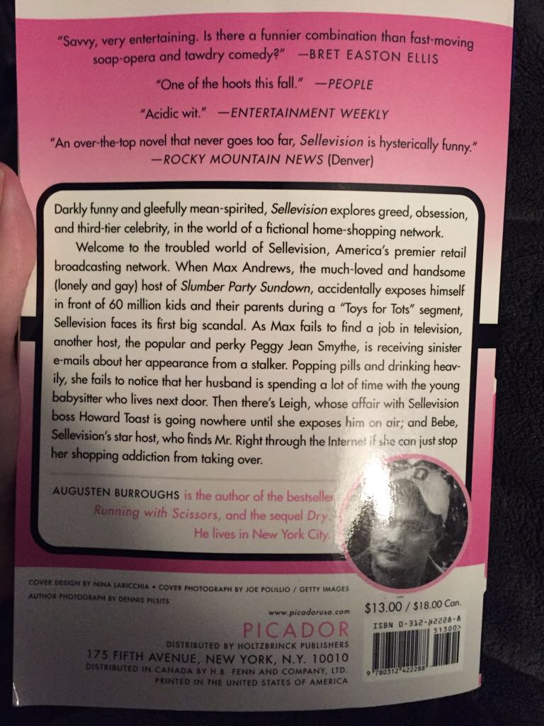 Sellevision - Augusten Burroughs (St. Martin’s Press - Paperback) book collectible [Barcode 9780312422288] - Main Image 2