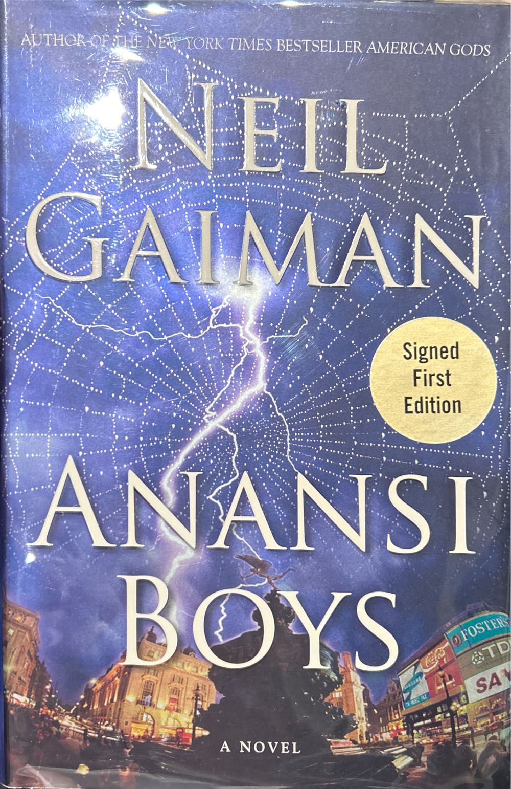 Anansi Boys - Neil Gaiman (Morrow - Hardcover) book collectible [Barcode 9780060515188] - Main Image 4