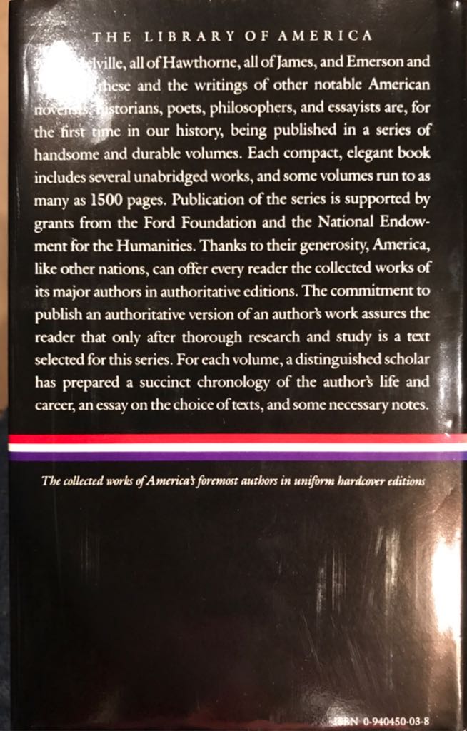 Nathaniel Hawthorne: Tales and Sketches - Nathaniel Hawthorne (Library of America - Hardcover) book collectible [Barcode 9780940450035] - Main Image 2