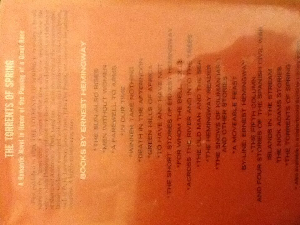 The Torrents of Spring - Ivan Turgenev (Macmillian And Company - Hardcover) book collectible [Barcode 9780684129570] - Main Image 2