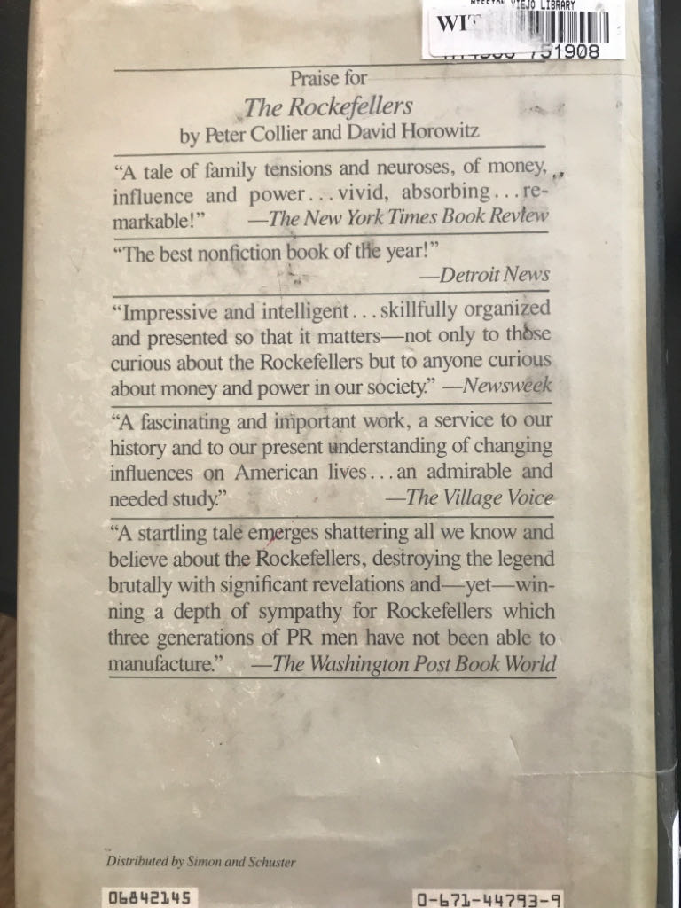 The Kennedys: An American Drama - David Horowitz (New York : Summit Books - Hardcover) book collectible [Barcode 9780671447939] - Main Image 2