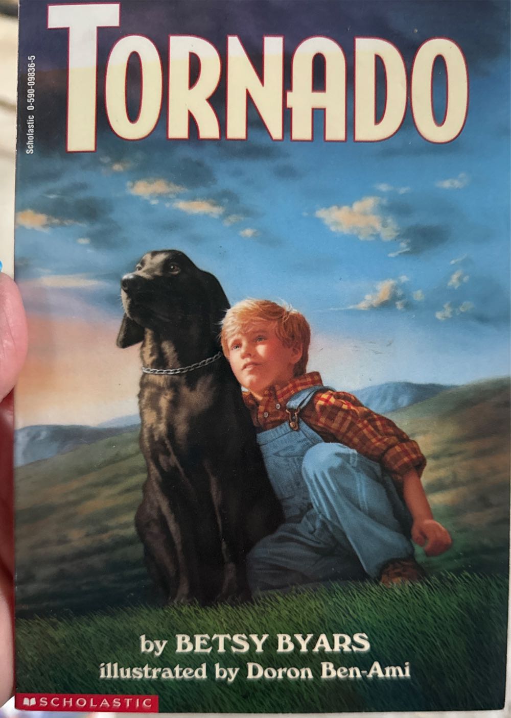 Tornado - Betsy Byars (Scholastic Incorporated - Paperback) book collectible [Barcode 9780590098366] - Main Image 3