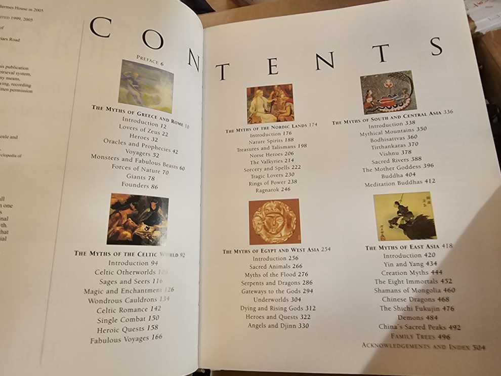 The Ultimate Encyclopedia Of Mythology - Arthur Cotterell (Hermes House - Hardcover) book collectible [Barcode 9780681032187] - Main Image 3
