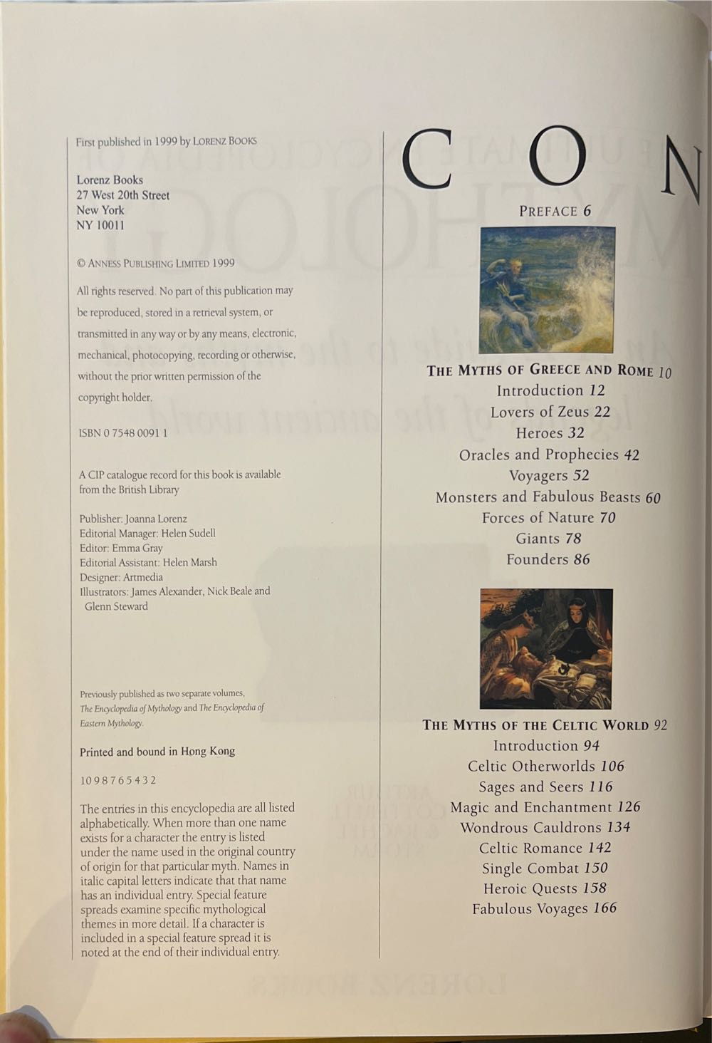 The Ultimate Encyclopedia Of Mythology - Arthur Cotterell (Lorenz Books - Hardcover) book collectible [Barcode 9780754800910] - Main Image 3