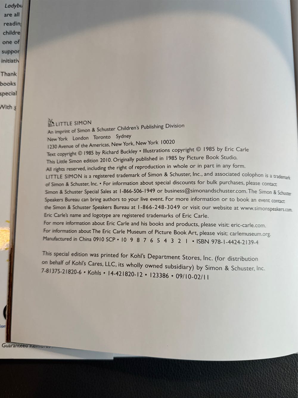 The Foolish Tortoise - Richard Buckley (Simon & Schuster - Hardcover) book collectible [Barcode 9781442421394] - Main Image 3