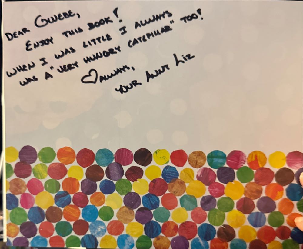 The Very Hungry Caterpillar - Eric Carle (Philomel Books; Brdbk edition (March 23, 1994) - Hardcover) book collectible [Barcode 9780399208539] - Main Image 3