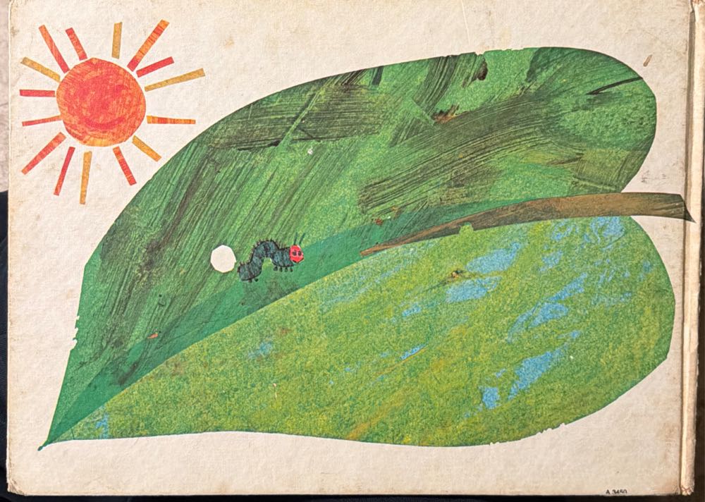 The Very Hungry Caterpillar - Eric Carle (Collins - Hardcover) book collectible [Barcode 9780529007759] - Main Image 2