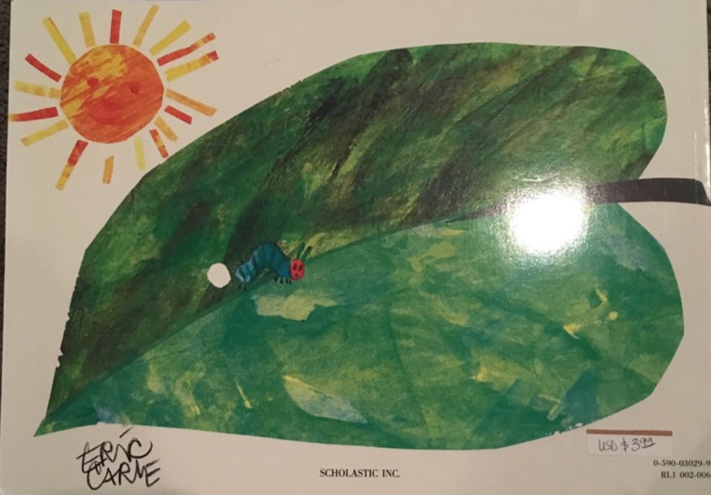 The Very Hungry Caterpillar - McLerran Eric (New York : Scholastic Incorporated) book collectible - Main Image 2