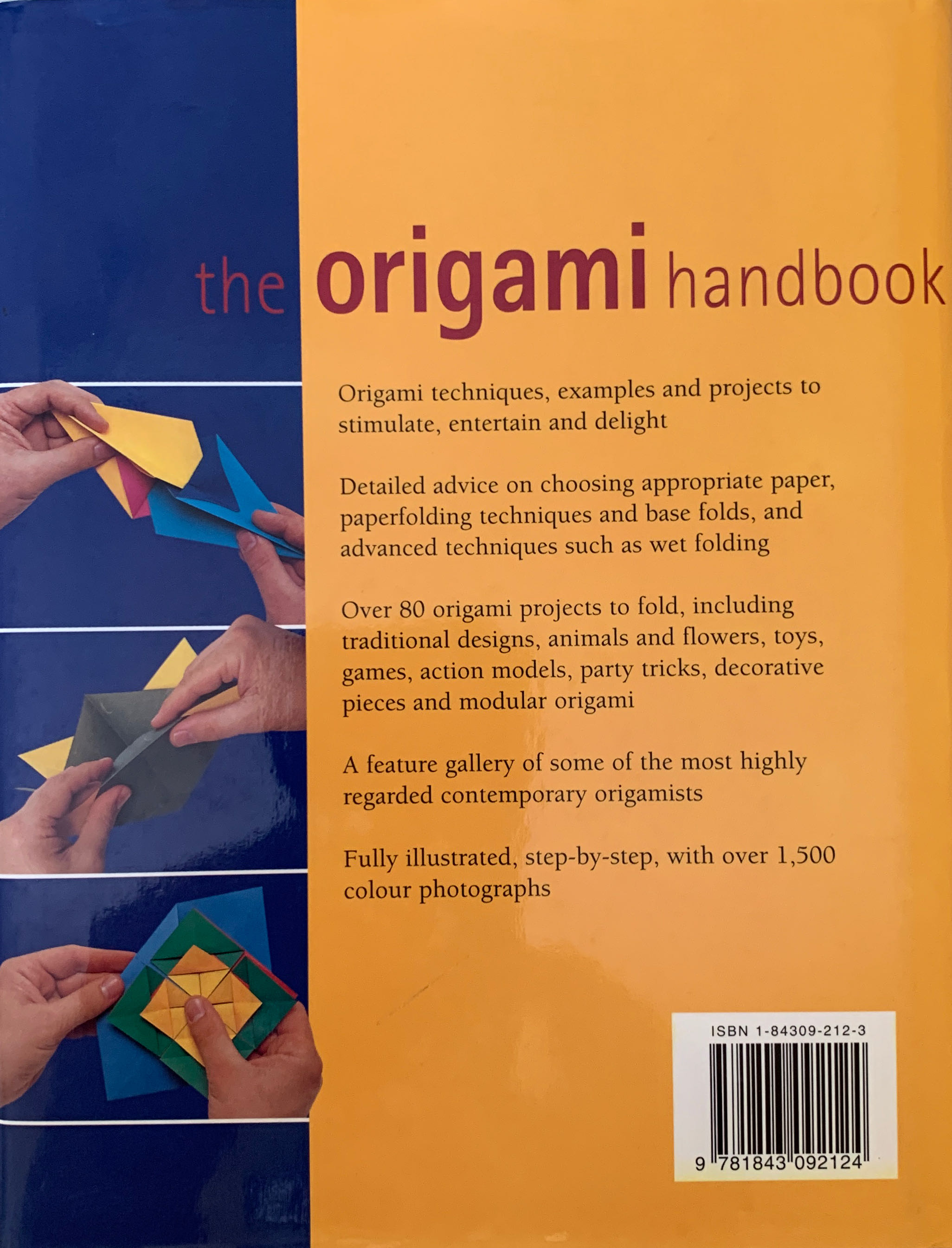 The Origami Handbook - Rick Beech (Hermes House - Hardcover) book collectible [Barcode 9781843092124] - Main Image 2