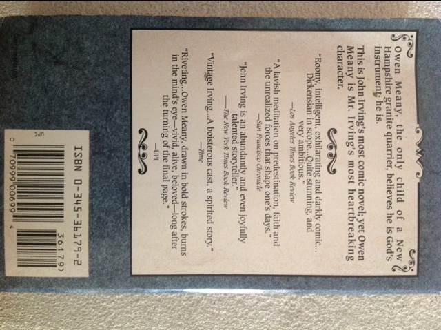 A Prayer for Owen Meany - John Irving (Ballantine Books - Paperback) book collectible [Barcode 9780345361790] - Main Image 2