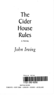 The Cider House Rules - John Irving (Bantam - Paperback) book collectible [Barcode 9780553258004] - Main Image 1