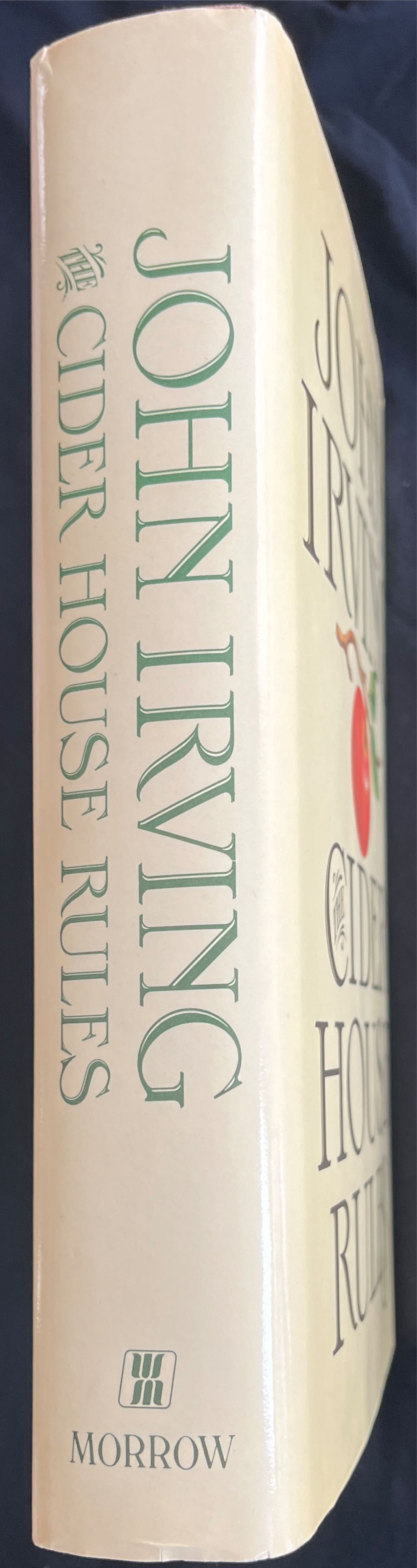 The Cider House Rules - John Irving (William Morrow - Hardcover) book collectible [Barcode 9780688030360] - Main Image 3