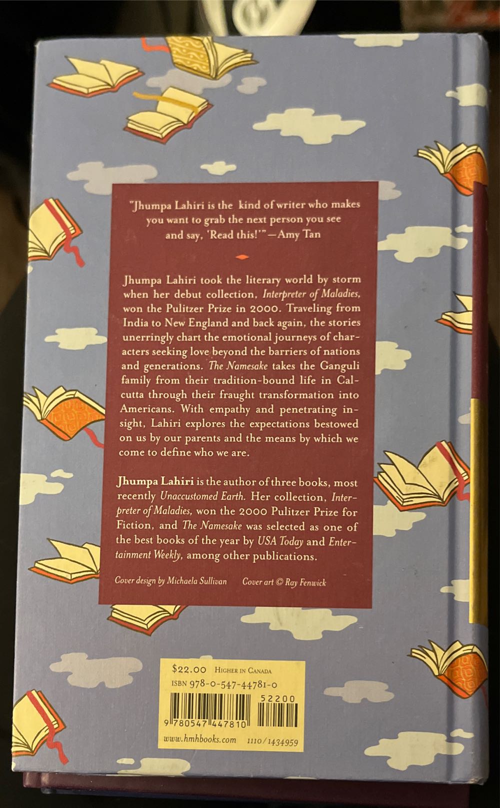 Interpreter of Maladies - Jhumpa Lahiri (Houghton Mifflin - Hardcover) book collectible [Barcode 9780547447810] - Main Image 2