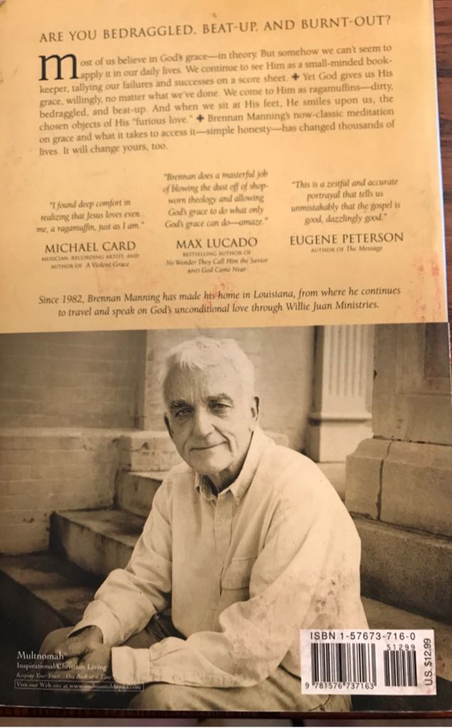 Ragamuffin Gospel - Brennan Manning (Multinomah - Paperback) book collectible [Barcode 9781576737163] - Main Image 2