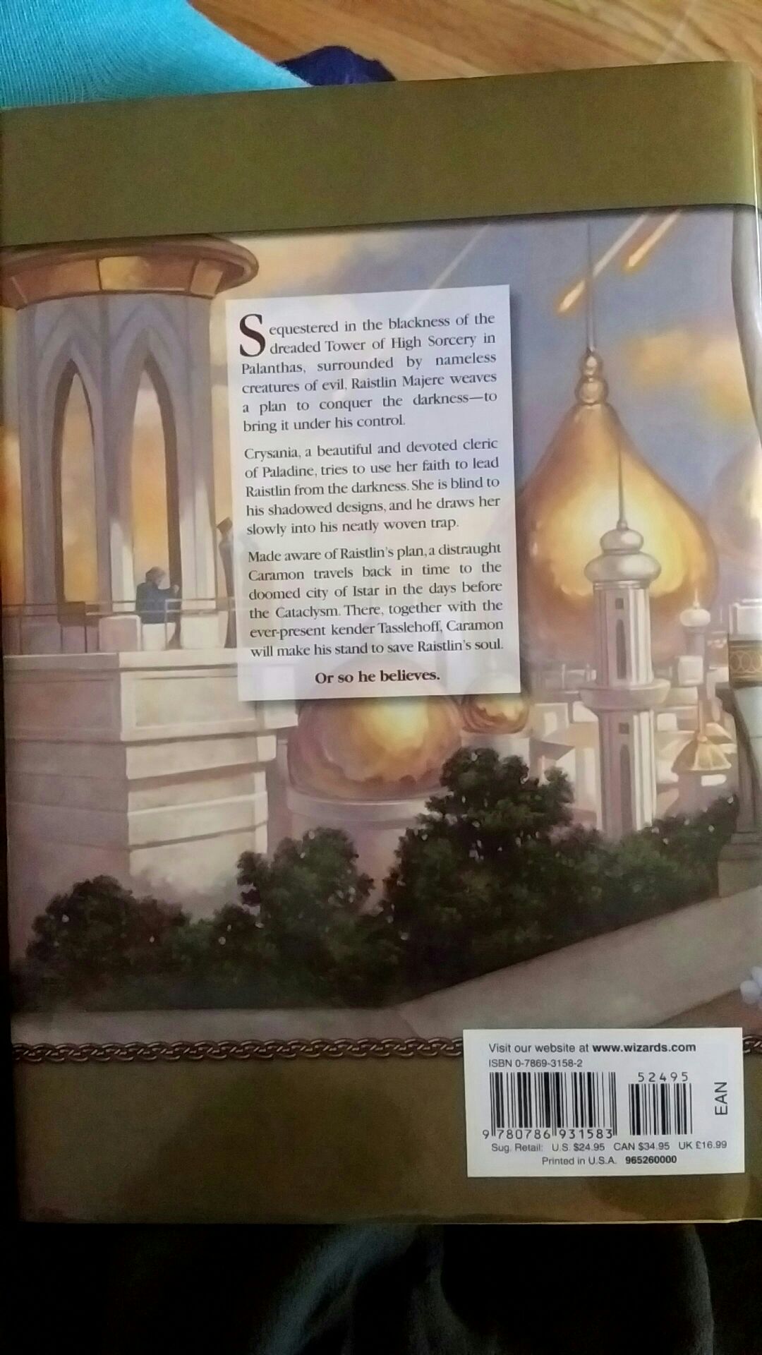 Time Of The Twins - Margaret Weis (Wizards of the Coast - Hardcover) book collectible [Barcode 9780786931583] - Main Image 2