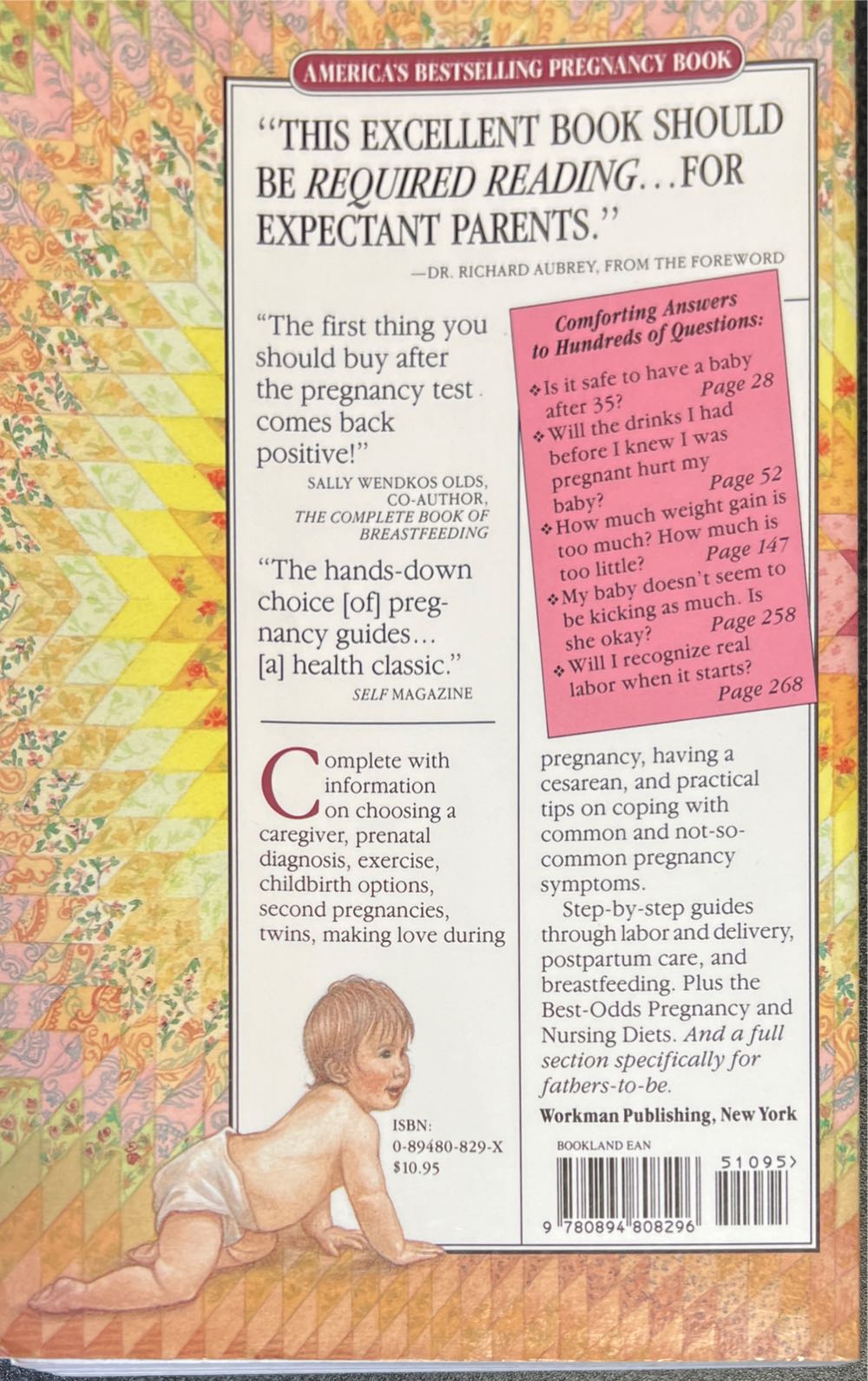 What To Expect When Youre Expecting, by Eisenberg, 2nd Edition - Murkoff And Hathaway Eisenberg (Workman Publishing - Paperback) book collectible [Barcode 9780894808296] - Main Image 2