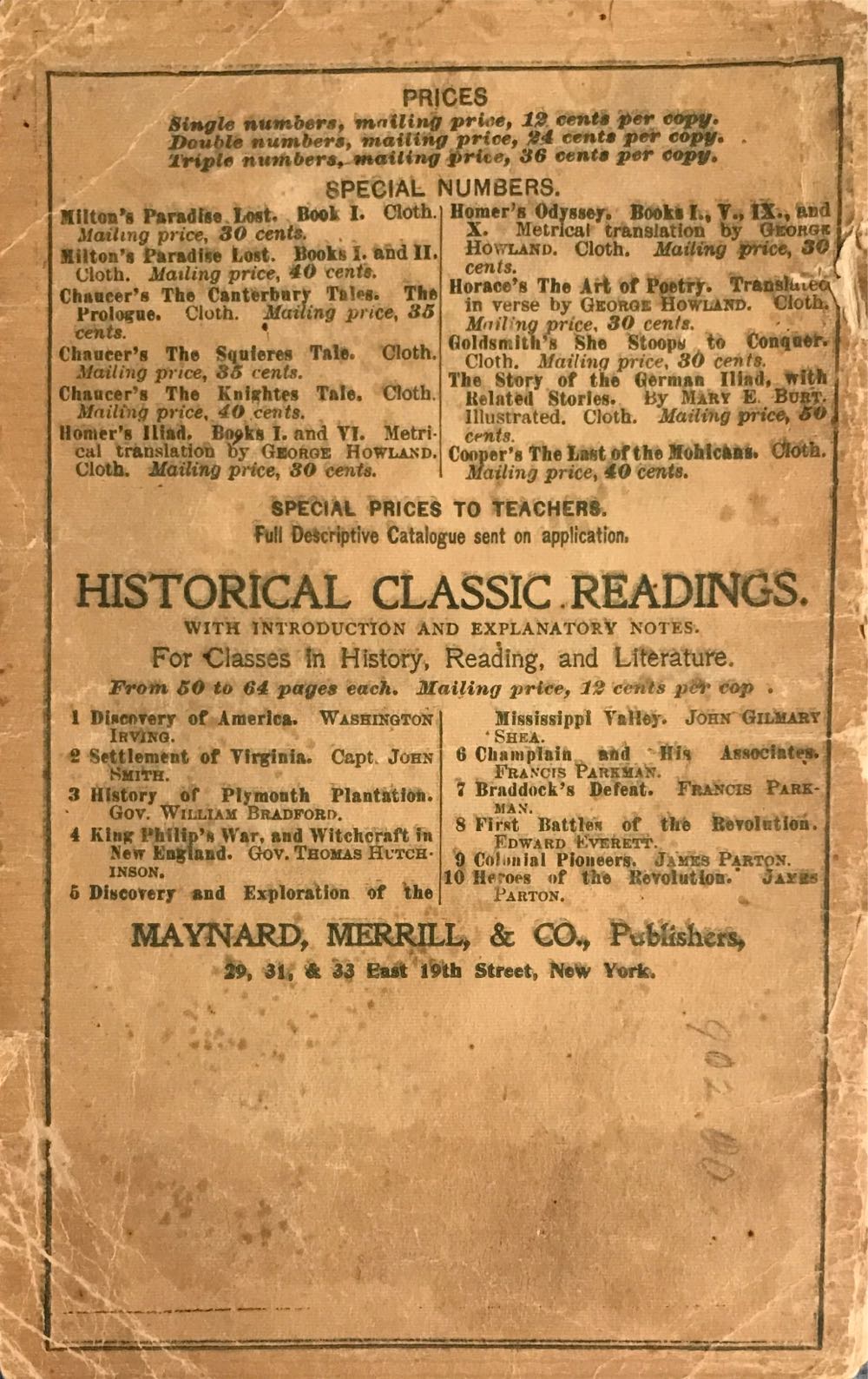 Faerie Queene: Cantos I-II: Prothalamion - Spenser, Edmund (Maynard, Merrill, & Co.) book collectible [Barcode 0140422072] - Main Image 2