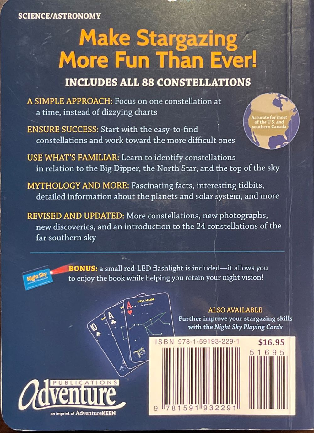 Night Sky A Field Guide To The Constellations - Jonathan Poppele (Adventure Publications - Paperback) book collectible [Barcode 9781591932291] - Main Image 2