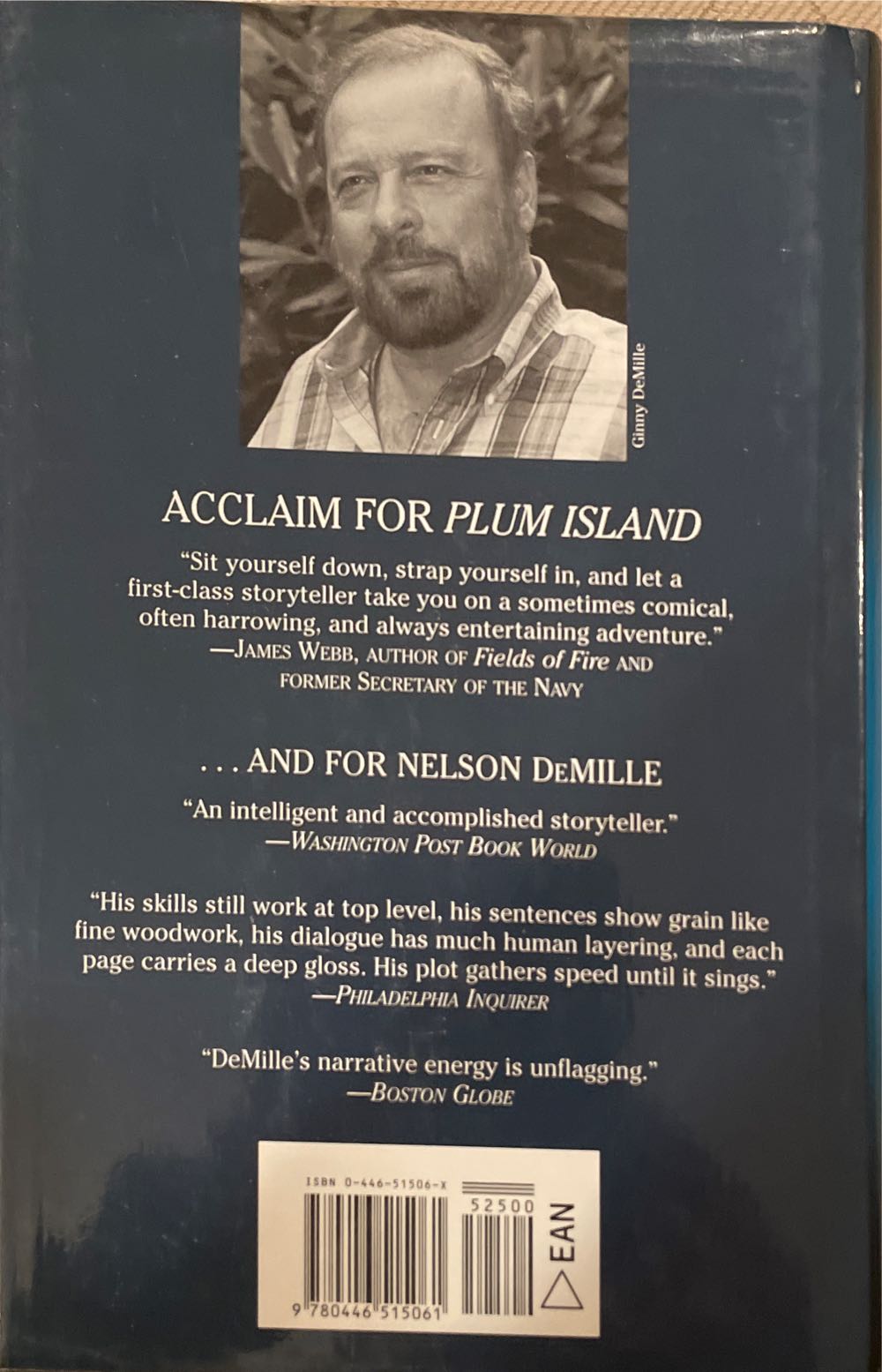Plum Island - Nelson DeMille (Warner Books - Hardcover) book collectible [Barcode 9780446515061] - Main Image 2