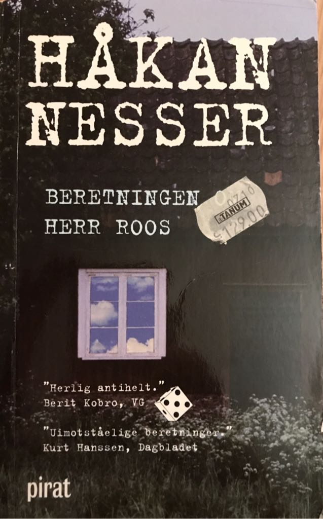 Beretningen Om Herr Roos - Nesser, Hakan (Pirat - Paperback) book collectible [Barcode 9788281432451] - Main Image 1