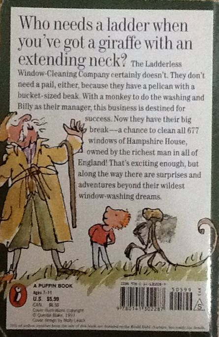 The Giraffe and the Pelly and Me - Roald Dahl (Puffin - Paperback) book collectible [Barcode 9780141302287] - Main Image 2