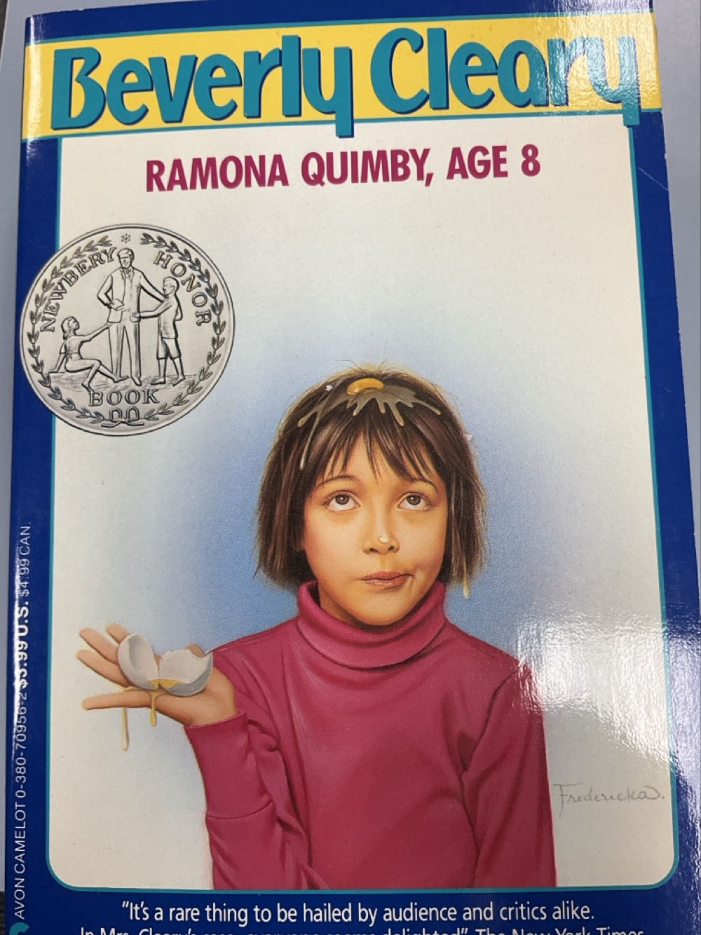 Ramona Quimby, Age 8 - Beverly Cleary (Yearling Books - Paperback) book collectible [Barcode 9780440473503] - Main Image 3