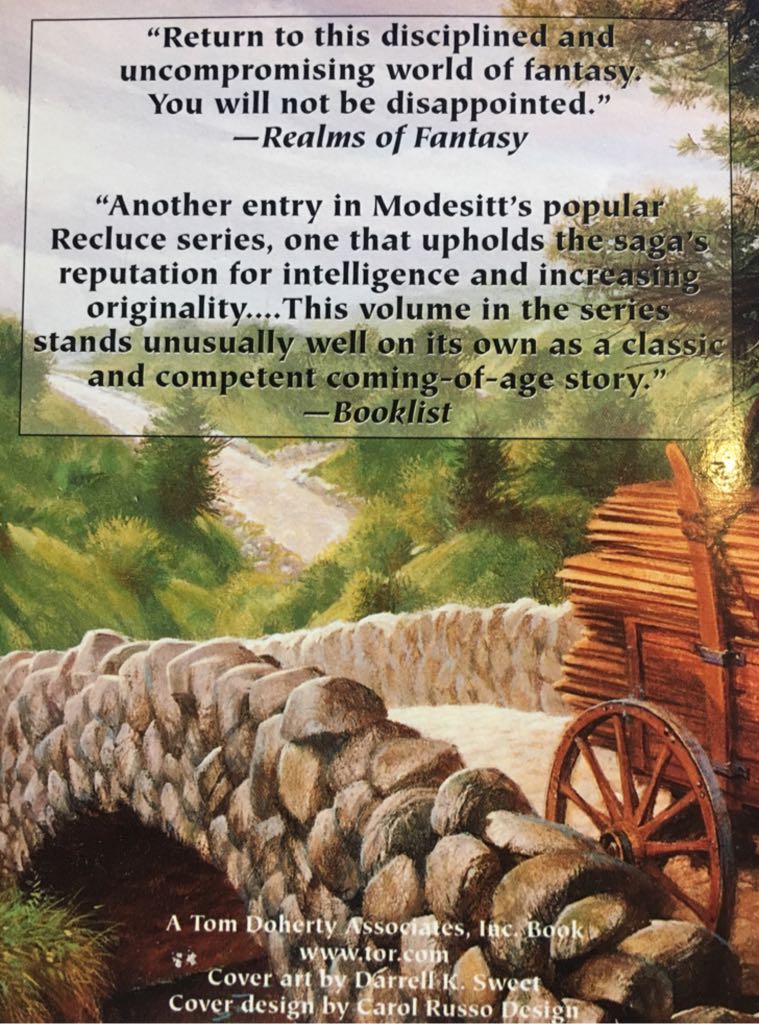 The White Order - L.E. Modesitt, Jr. (Tor Fantasy - Paperback) book collectible [Barcode 9780812541717] - Main Image 2