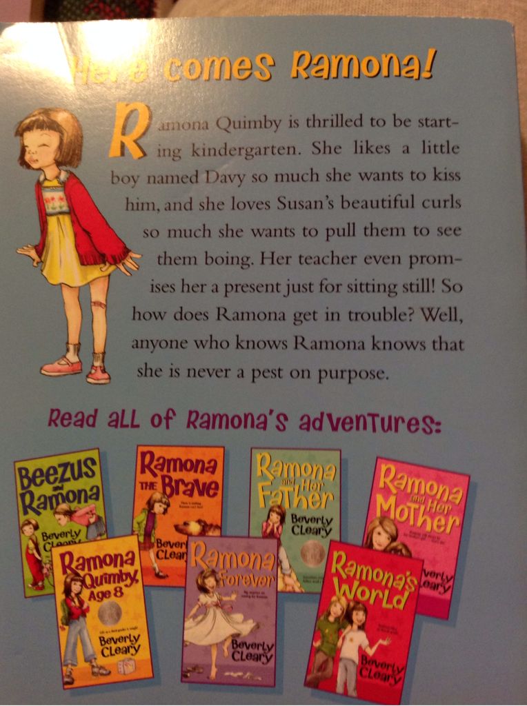 Ramona the Pest - Beverly Cleary (Harper Trophy - Paperback) book collectible [Barcode 9780380709540] - Main Image 2