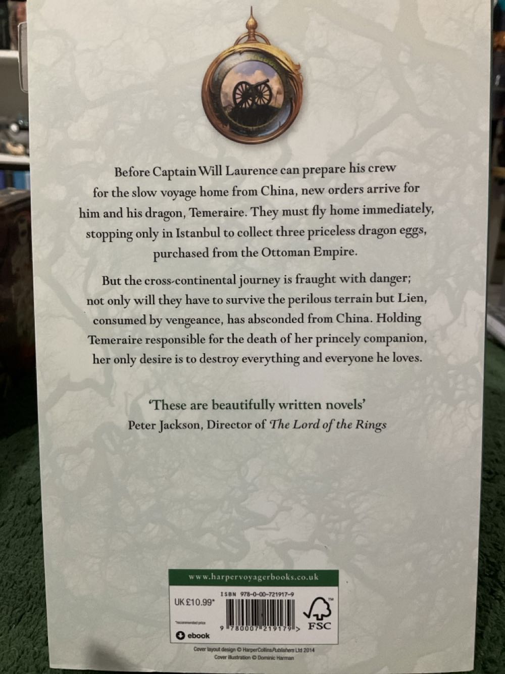 Black Powder War - Naomi Novik (Harper Voyager - Paperback) book collectible [Barcode 9780007219179] - Main Image 4