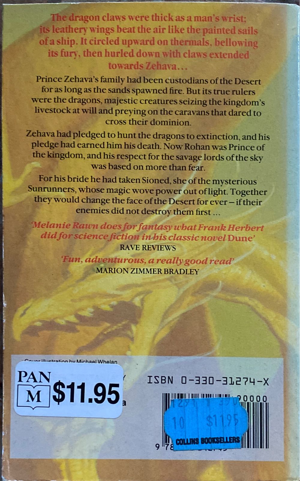 Dragon Prince - Melanie Rawn (Pan - Paperback) book collectible [Barcode 9780330312745] - Main Image 2