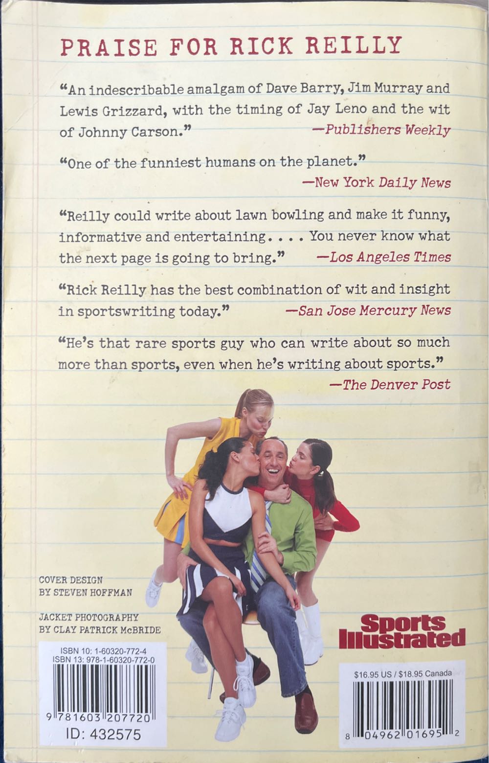 Hate Mail from Cheerleaders and Other Adventures - Rick Reilly (Sports Illustrated - Hardcover) book collectible [Barcode 9781603207720] - Main Image 2