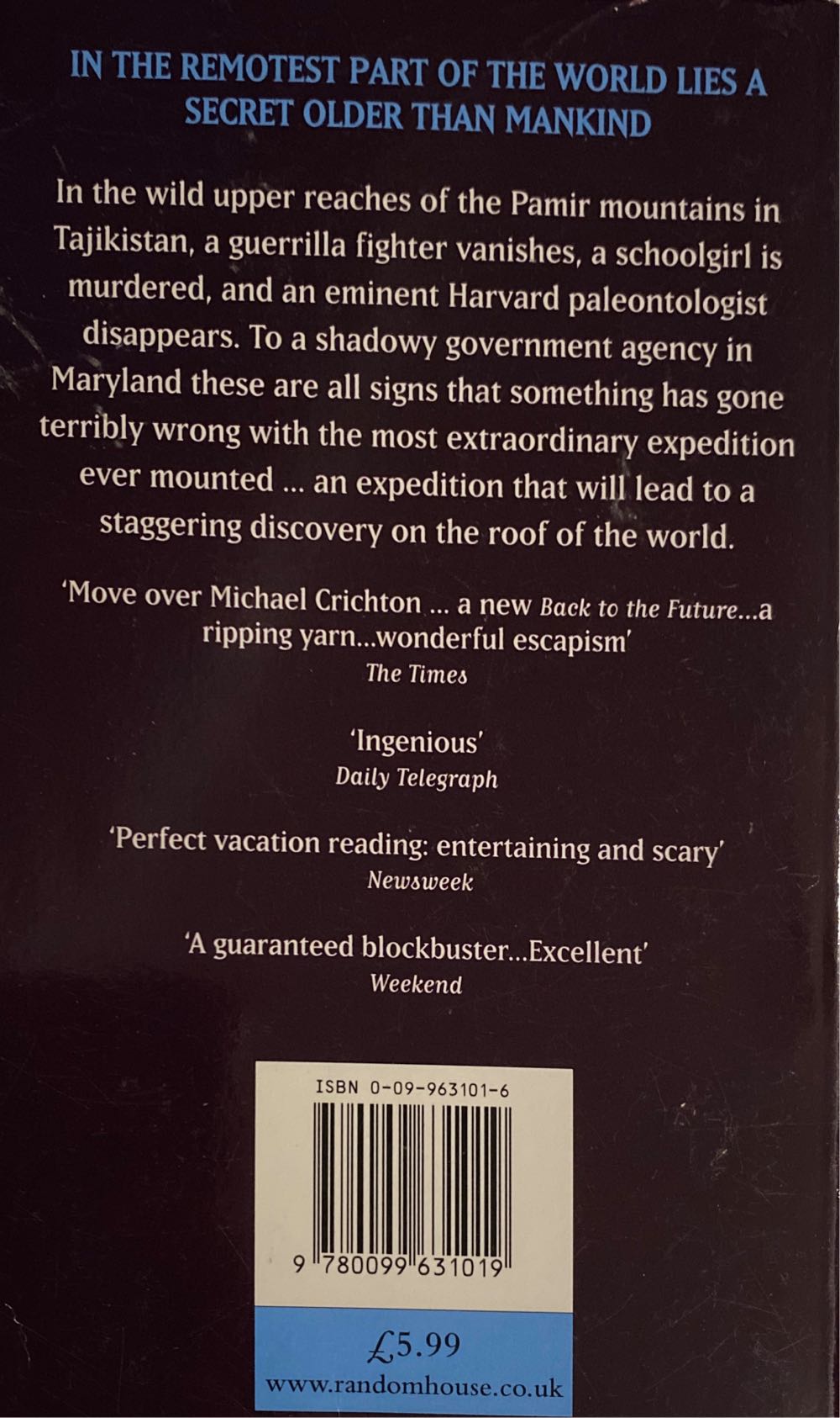 Neanderthal - John Darnton (Arrow Books - Paperback) book collectible [Barcode 9780099631019] - Main Image 2