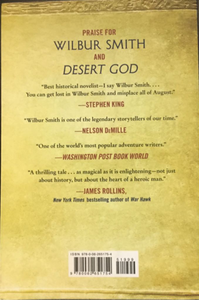 Pharaoh - Wilbur Smith (HarperCollins | William Morrow - Paperback) book collectible [Barcode 9780062651754] - Main Image 2