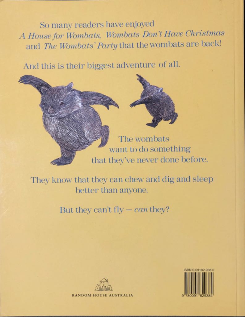 Wombats Cant Fly - Michael Dugan (Story Book - Paperback) book collectible [Barcode 9780091829384] - Main Image 2