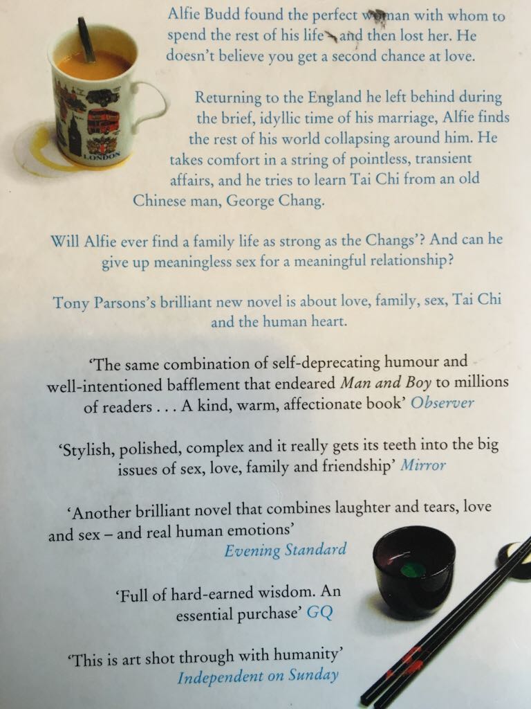 One for My Baby - Tony Parsons book collectible [Barcode 9780006514817] - Main Image 2