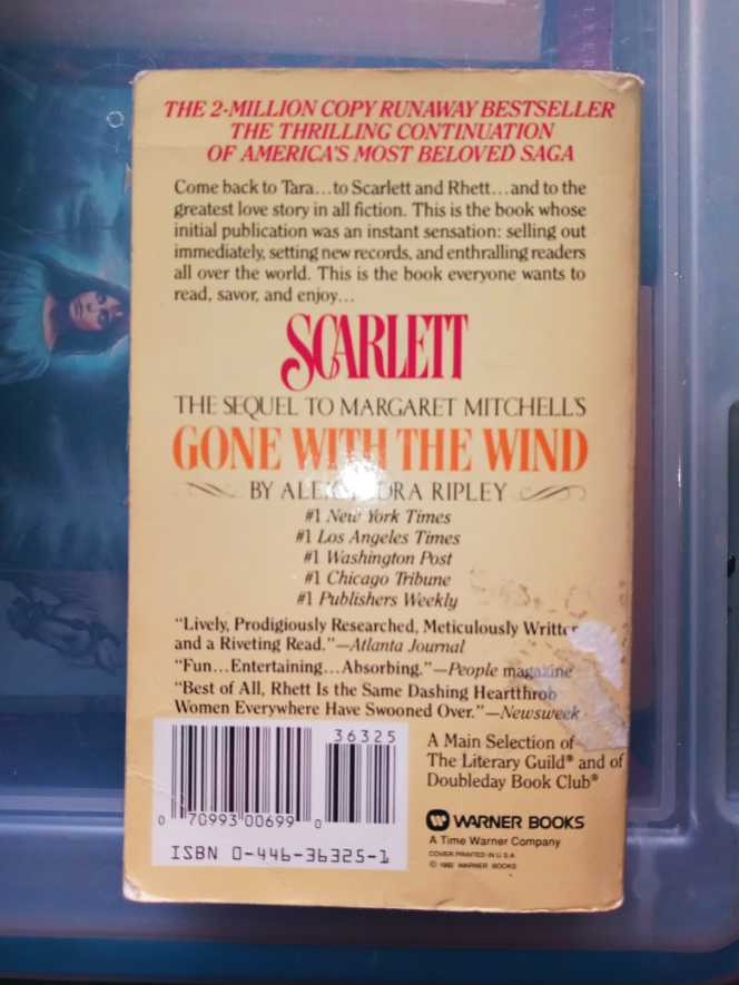 Scarlett - Alexandra Ripley (- Paperback) book collectible - Main Image 2