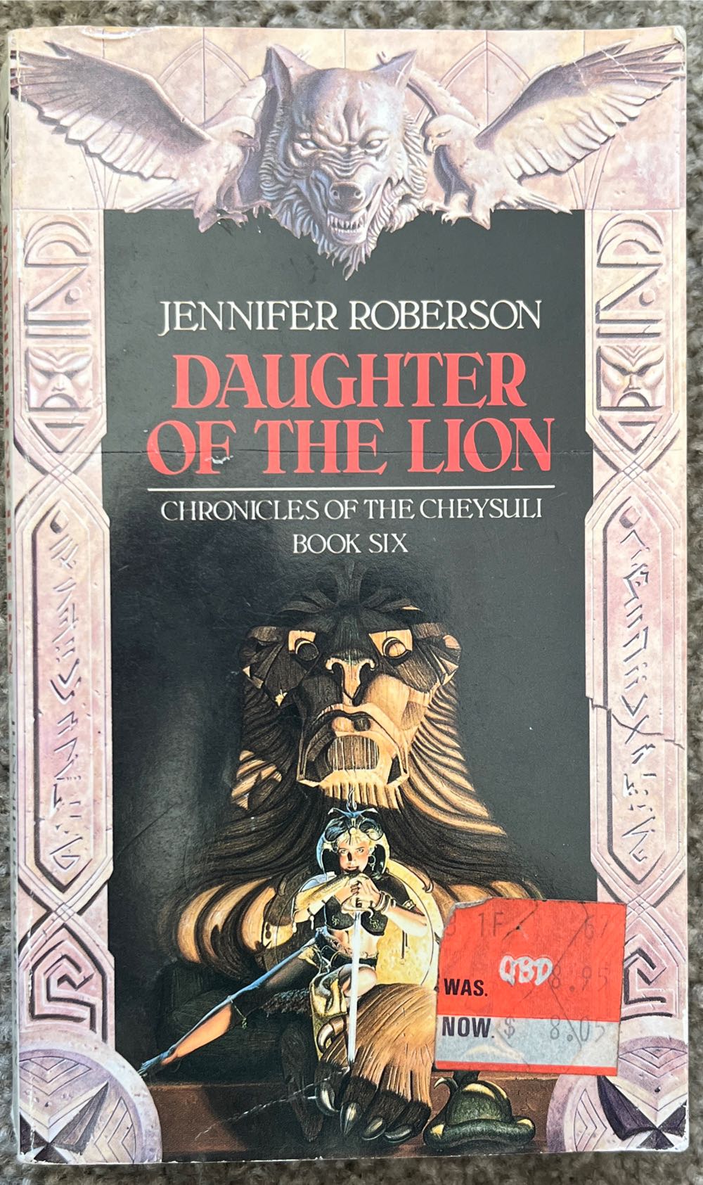 Daughter of the Lion (Chey) - Roberson, Jennifer book collectible [Barcode 9780552131230] - Main Image 2