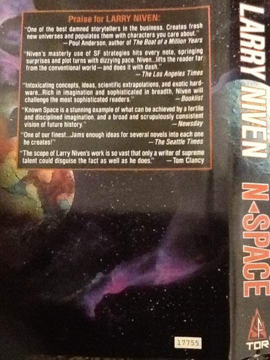 N Space  (Tom Doherty Associates, Inc. - Hardcover) book collectible - Main Image 2