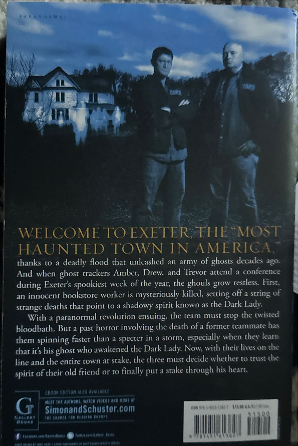 Ghost Town - Tim Waggoner (Gallery - Paperback) book collectible [Barcode 9781451613827] - Main Image 2