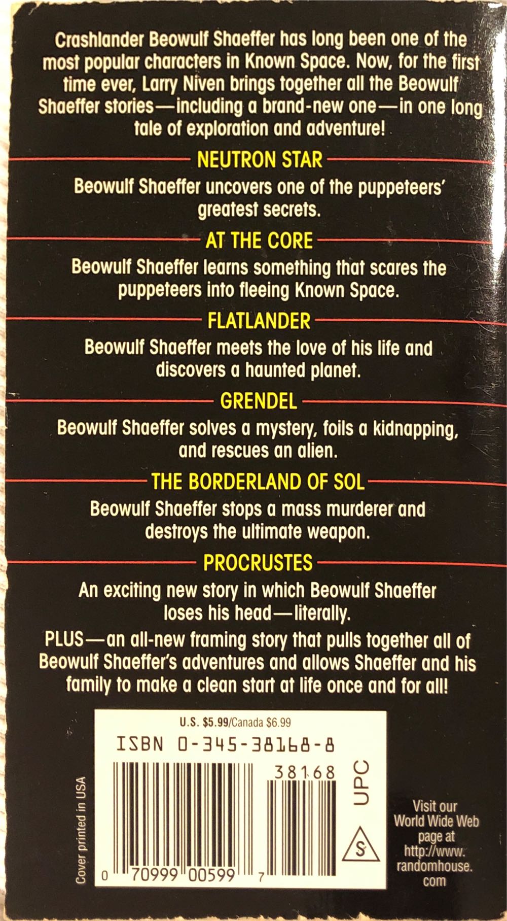 Crashlander - Larry Niven (Del Rey - Paperback) book collectible [Barcode 9780345381682] - Main Image 2